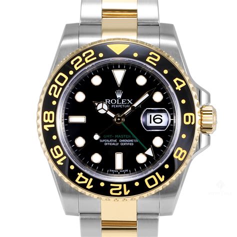 rolex gmt master 2 gold black|rolex black and red bezel.